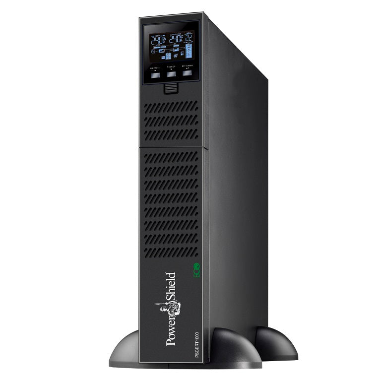 PowerShield Centurion RT 1000VA/900W - 10Amp True Online Double Conversion Rack/Tower UPS, 3 AUS sockets, 10A, C13 x 5, 2-year warranty PowerShield Centurion RT 1000VA/900W - 10Amp True Online Double Conversion Rack/Tower UPS, 3 AUS sockets, 10A, C13 x 5, 2-year warranty